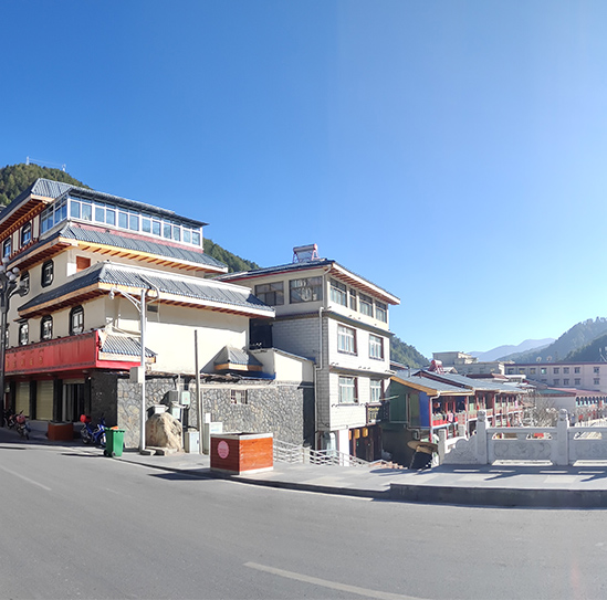 日喀則市亞東縣環衛現場圖
